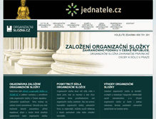 Tablet Screenshot of organizacnislozka.cz